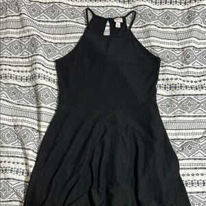 Elegant Black Sleeveless Dress